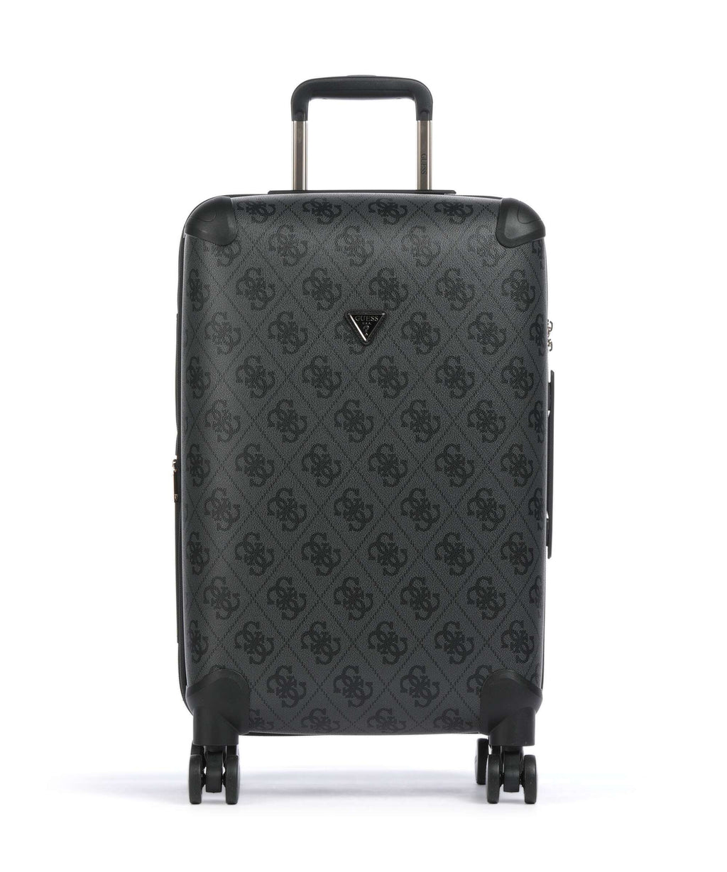 Guess Berta Maxi 4G Spinner (4 wheels) coal logo