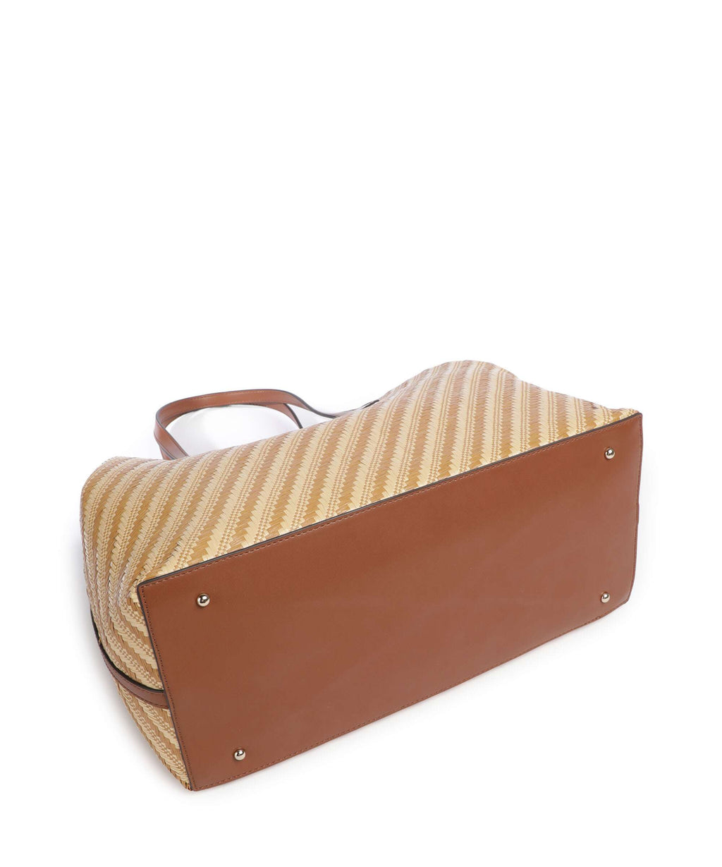 Guess Vikky Large Tote bag natural/cognac