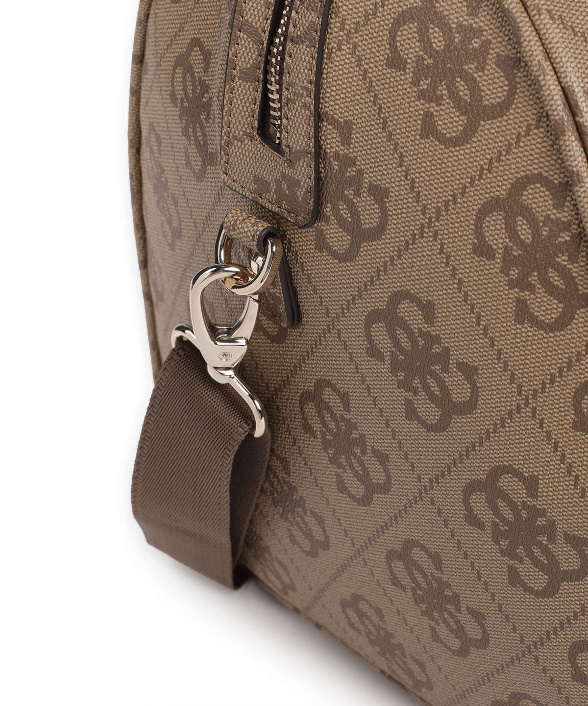 Guess Berta 4G Logo Weekend bag latte logo/brown