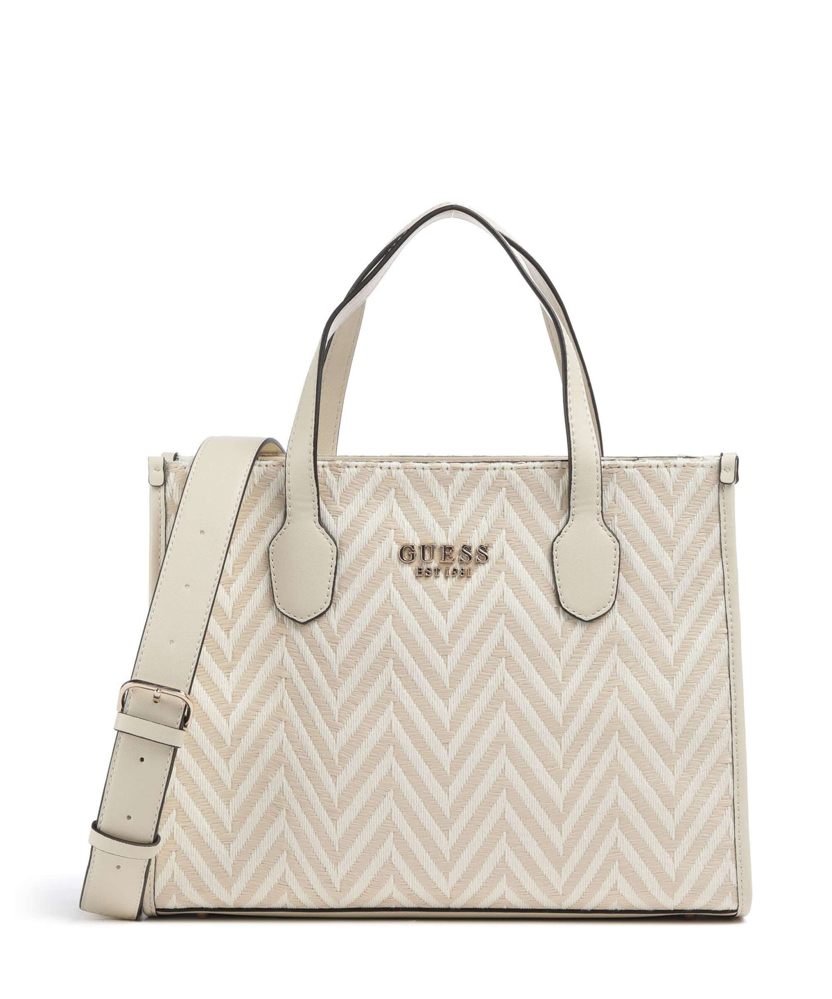 Guess Silvana Handbag offwhite