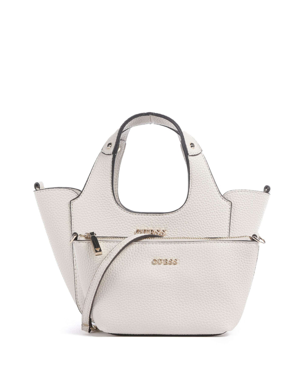 Guess Calista Mini Handbag bone