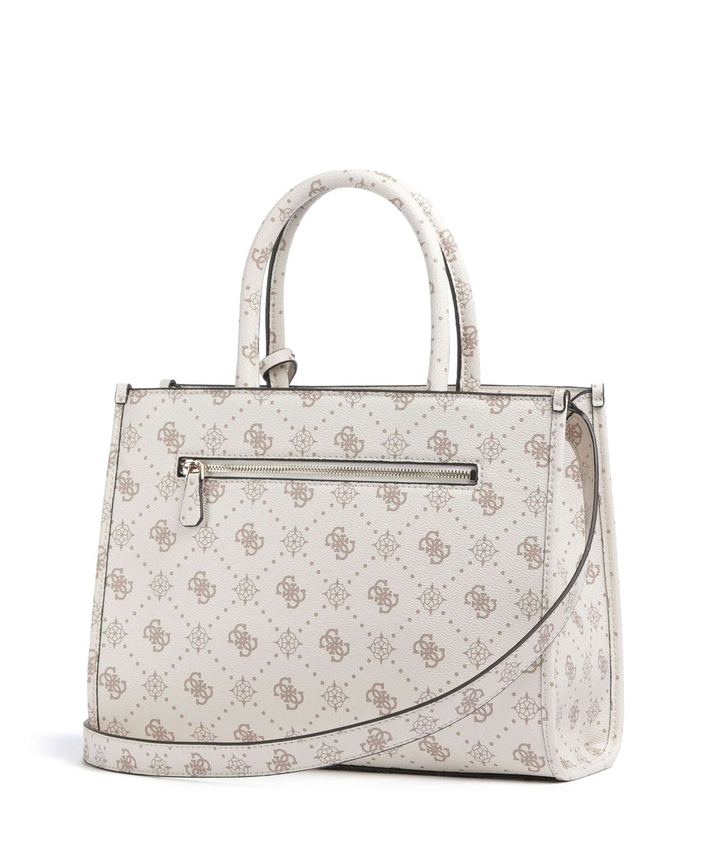 Guess Silia Handbag vanilla logo