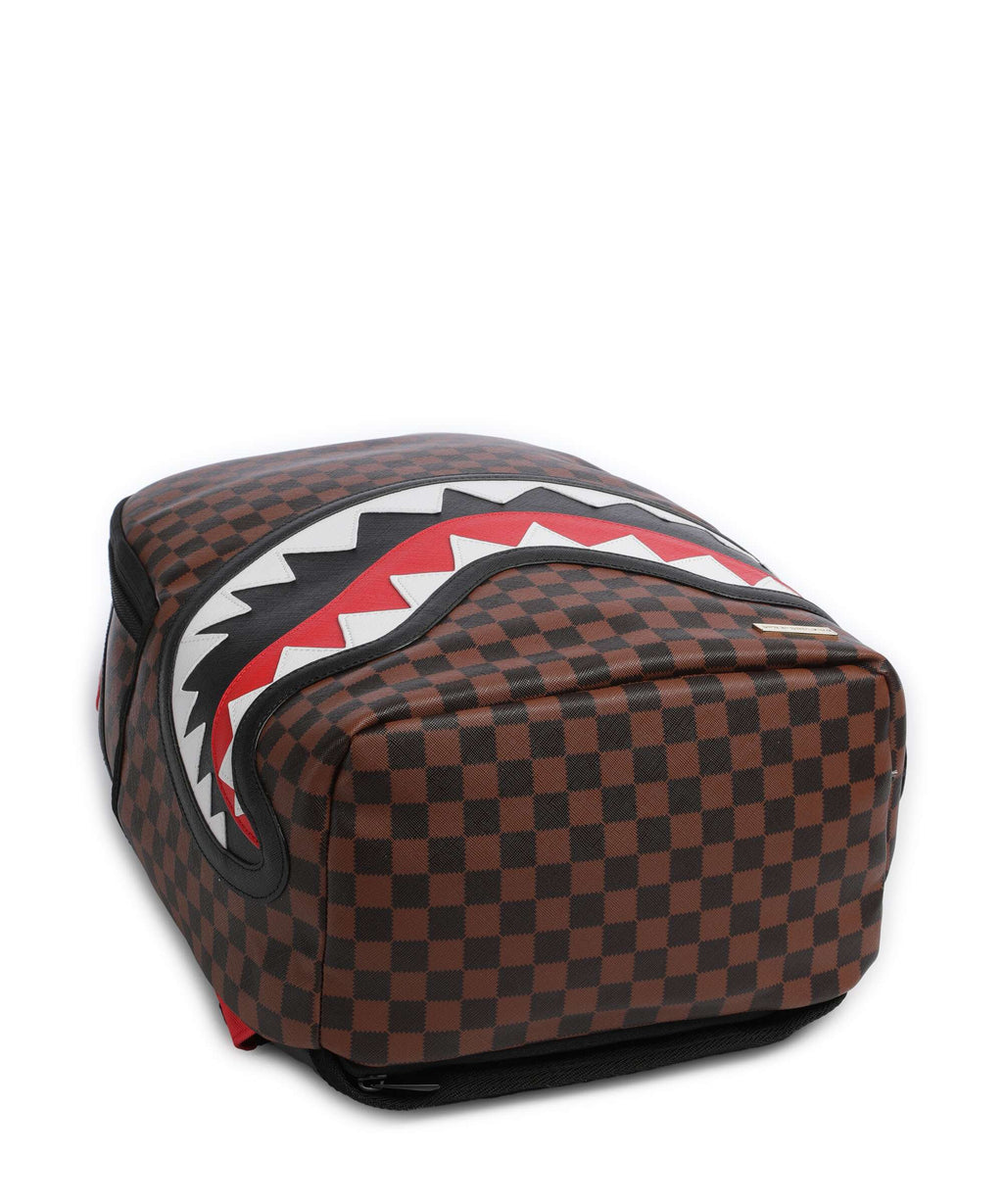 Sprayground Sawtooth Sharks in Paris Backpack brown
