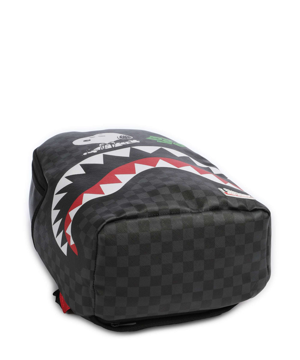 Sprayground Snoopy Top Shark Money Backpack black