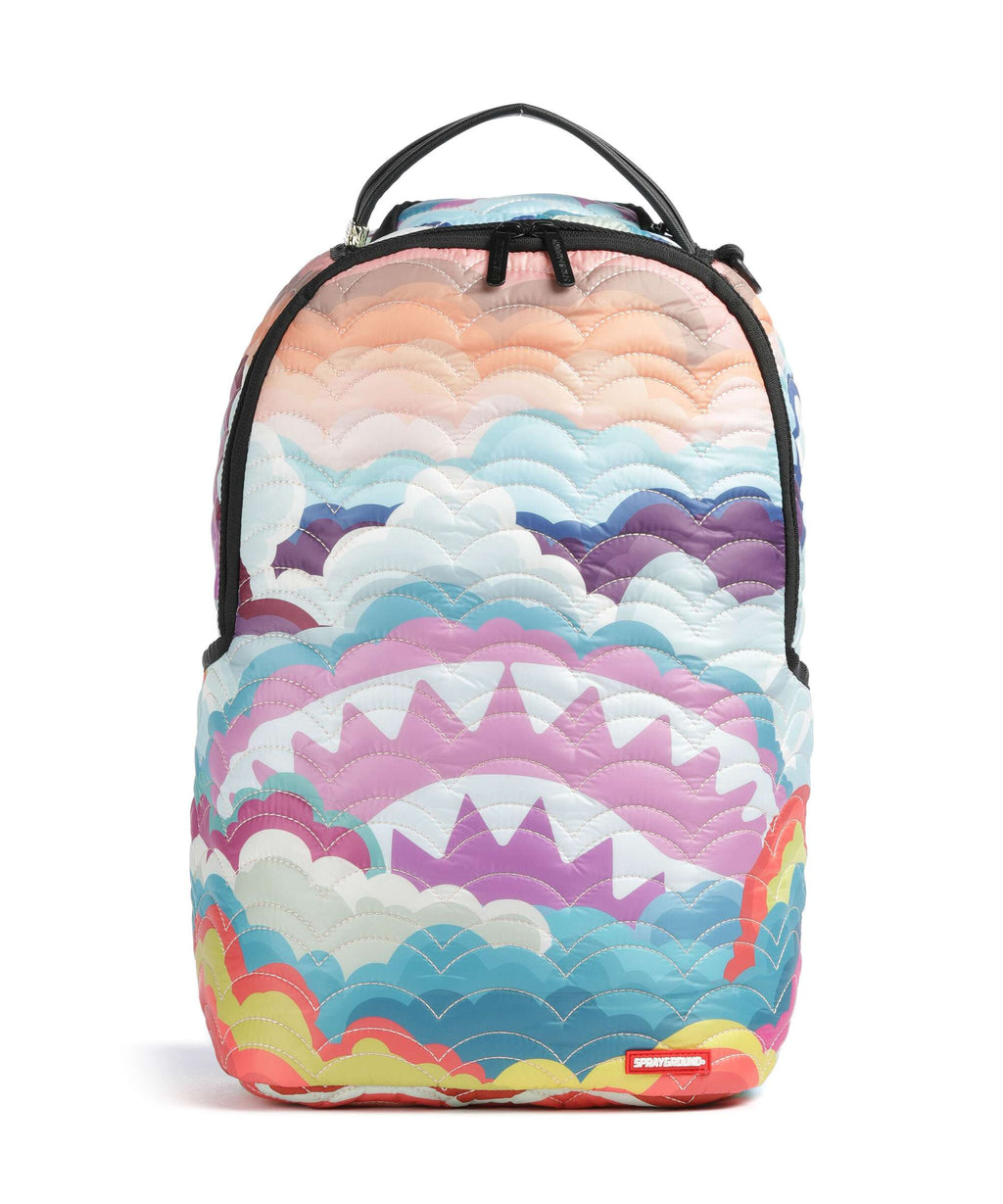 Sprayground Quilted Cloud Shark Backpack multicolour