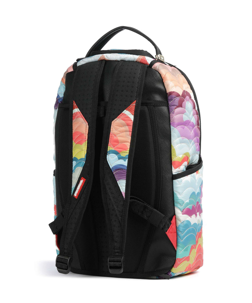 Sprayground Quilted Cloud Shark Backpack multicolour