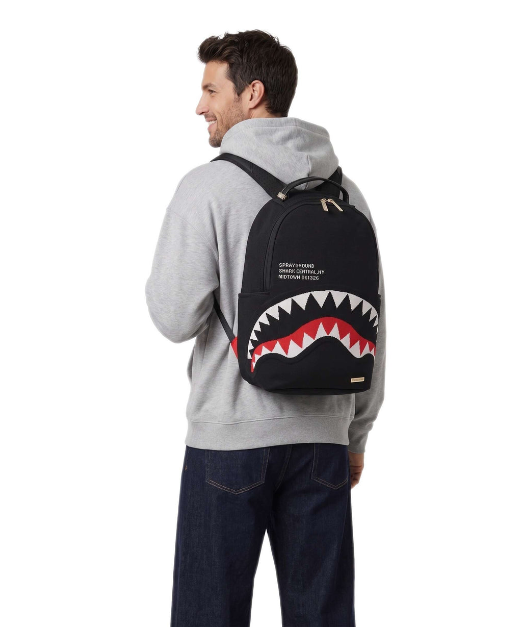 Sprayground Shark Central Knit Backpack multicolour
