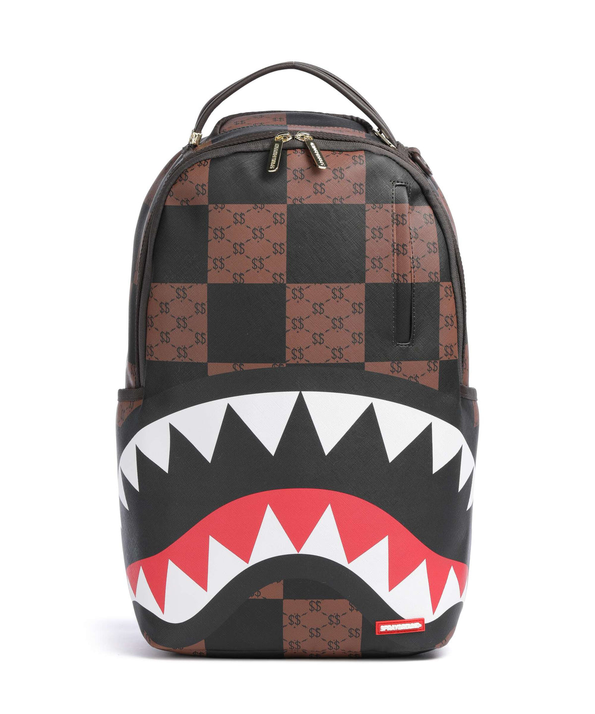 Sprayground Enlarged Check Paris Backpack brown