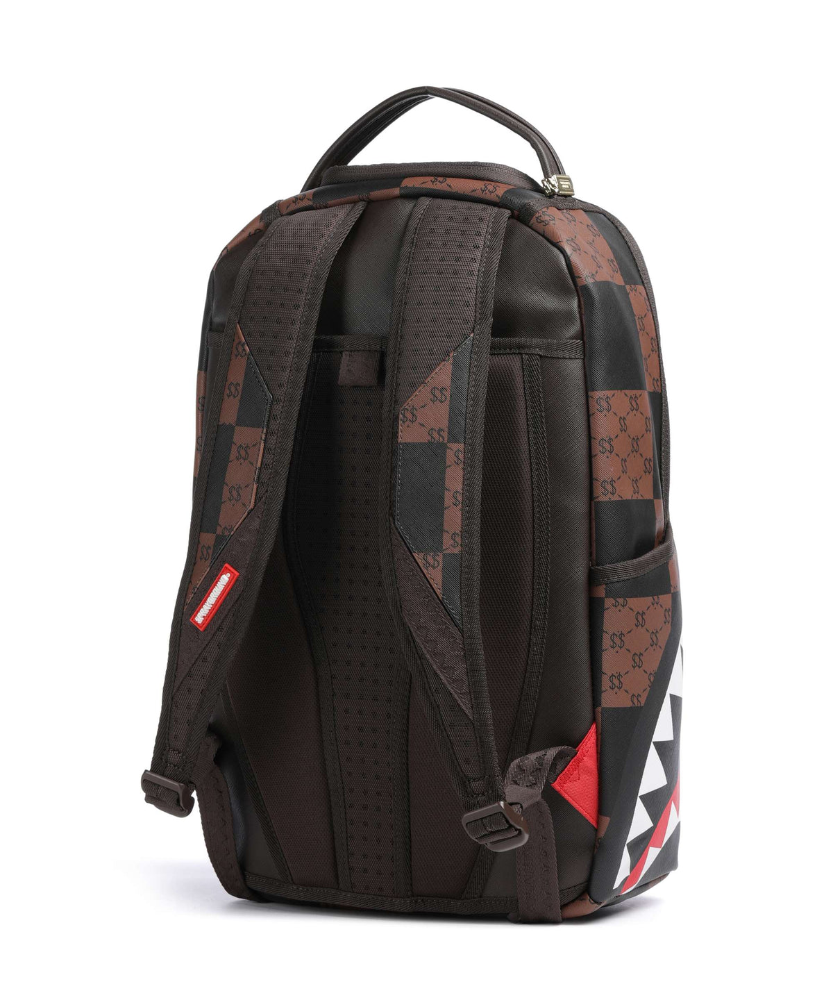 Sprayground Enlarged Check Paris Backpack brown