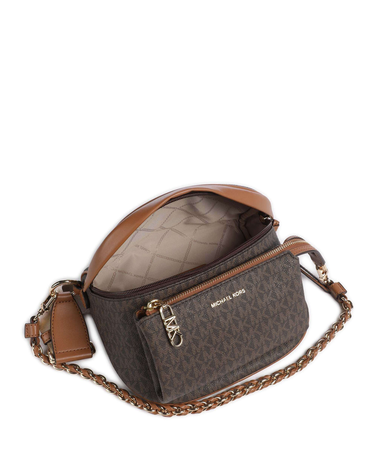 Michael Kors Slater Crossbody bag brown/acorn