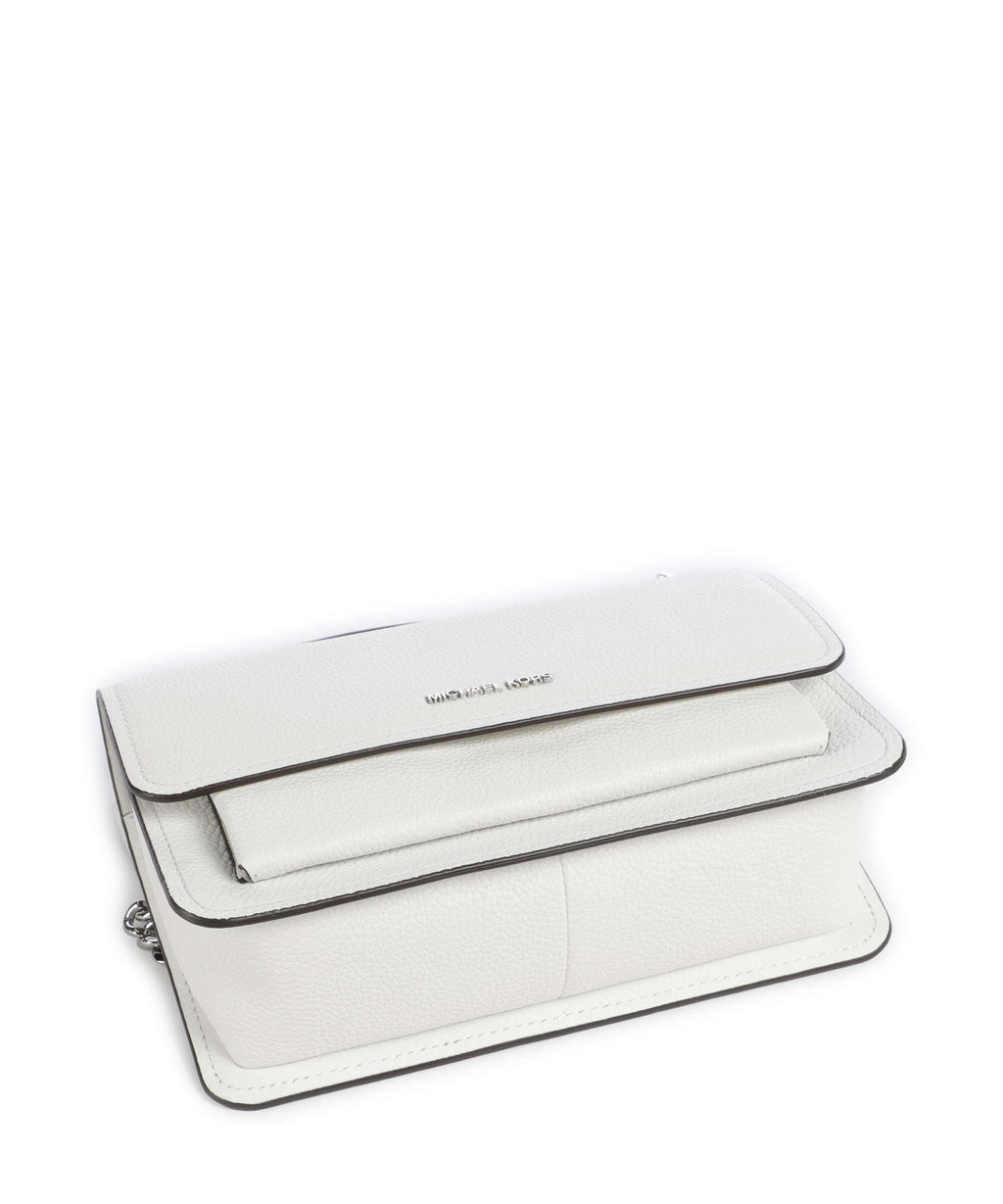 Michael Kors Claire Large Shoulder bag optic white