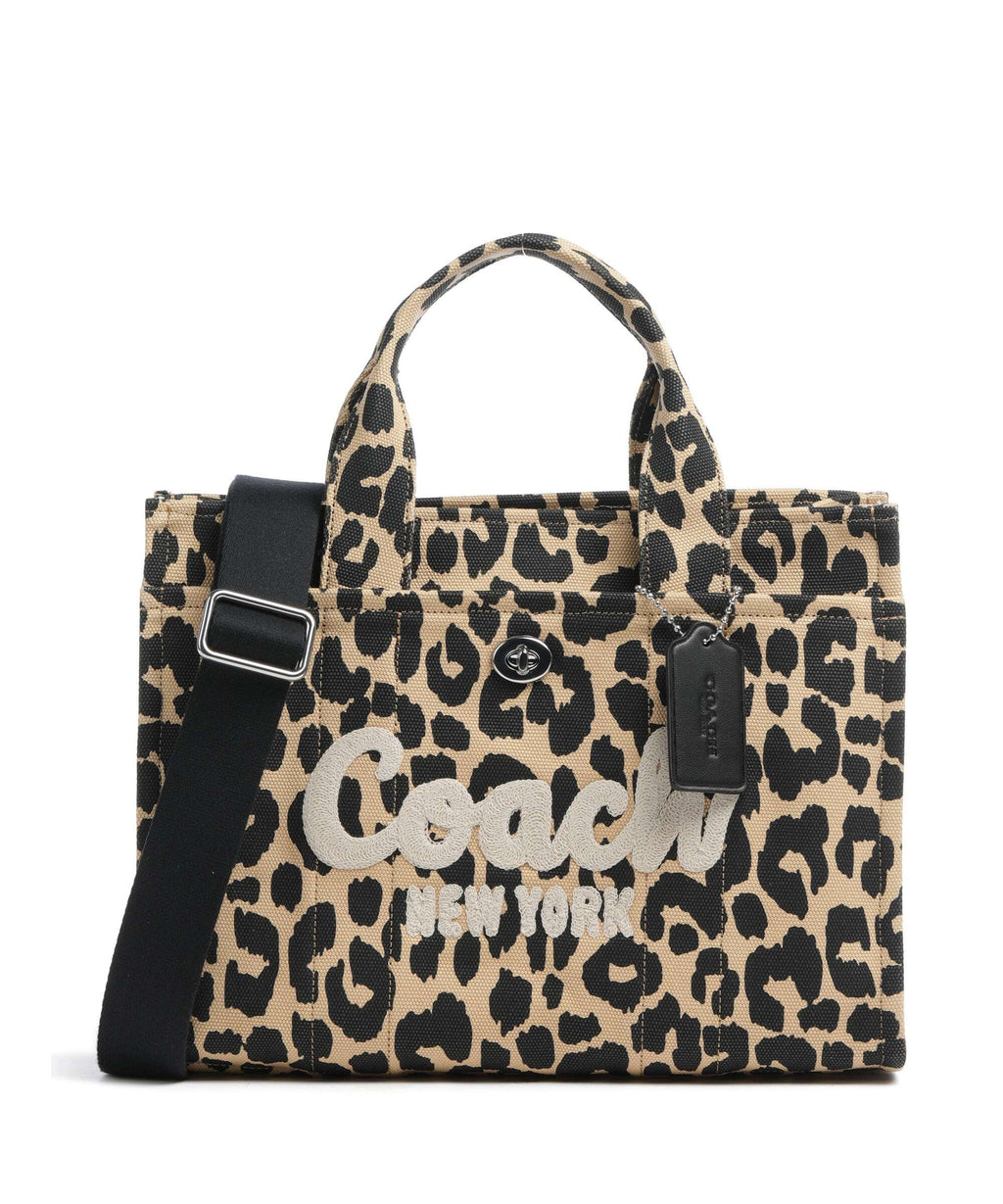 Coach Cargo Handbag leopard