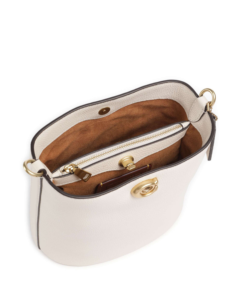 Coach Willow Soft 19 Hobo bag chalk