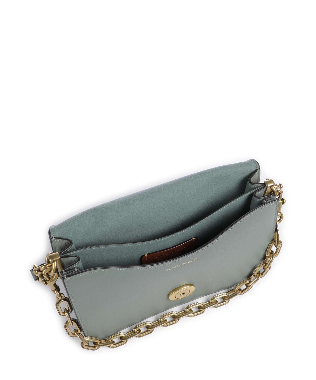 Coach Tabby Soft Chain Shoulder bag sage