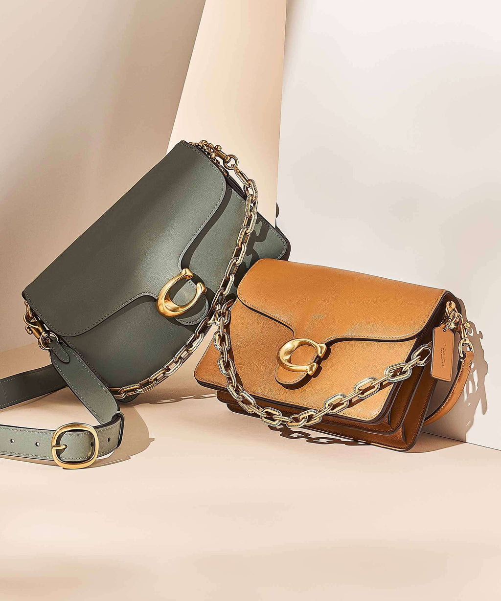 Coach Tabby Soft Chain Shoulder bag sage