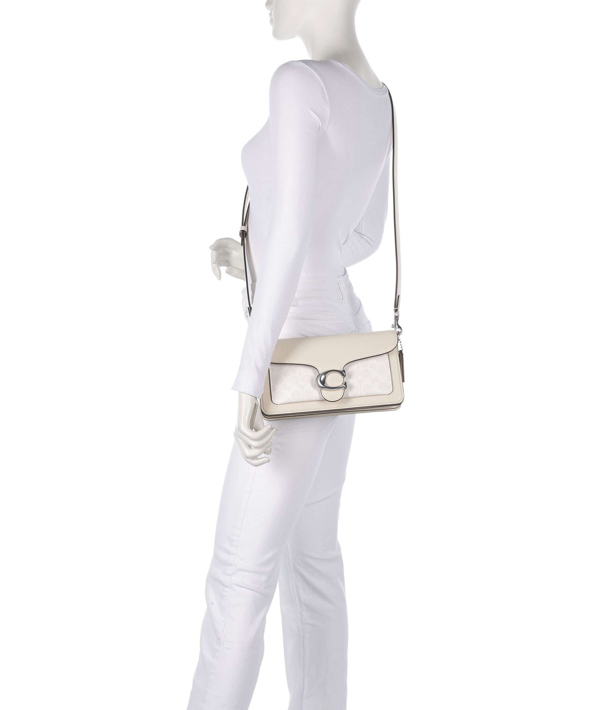 Coach Tabby 26 Shoulder bag white chalk