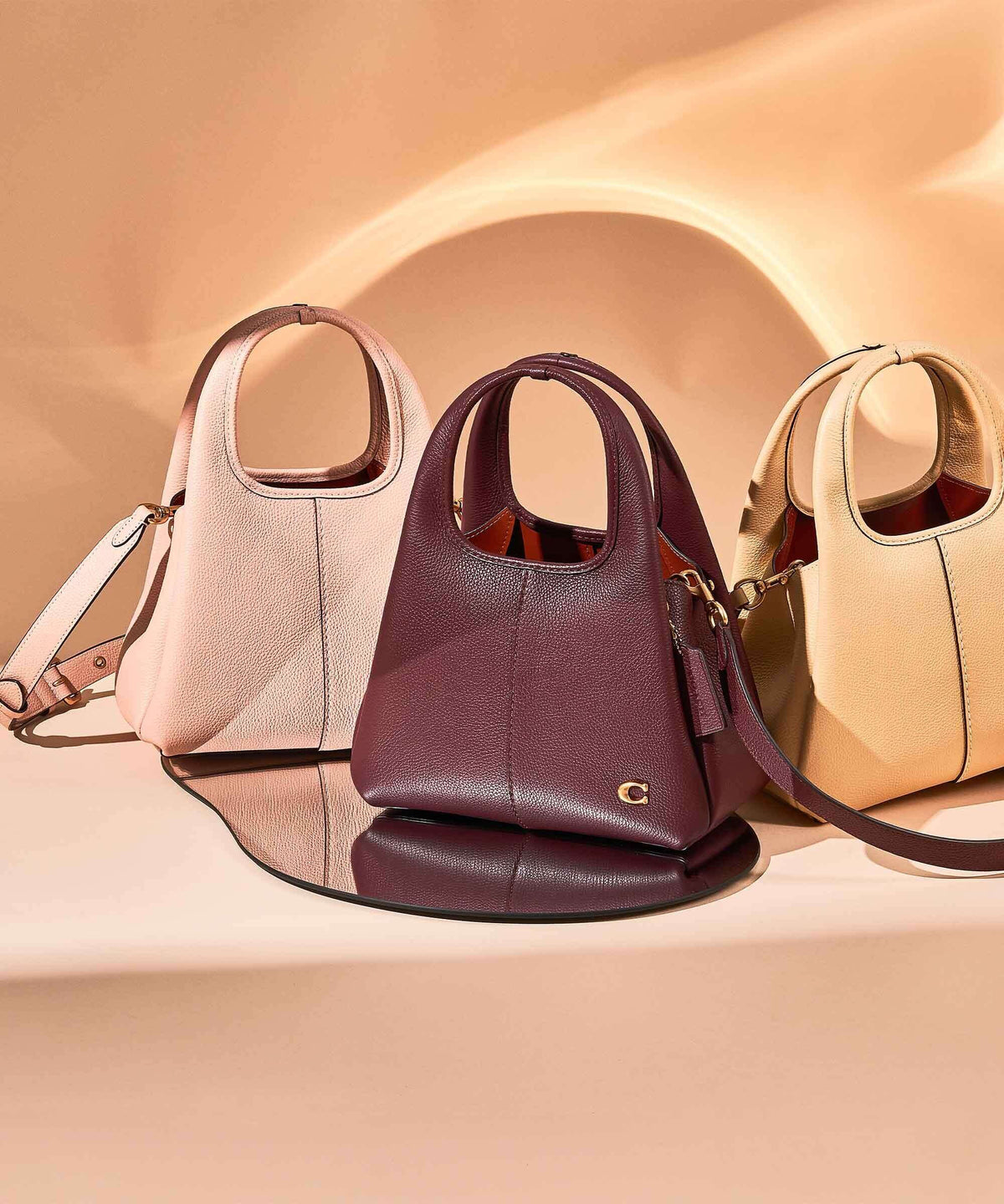 Coach Lana 23 Handbag cream