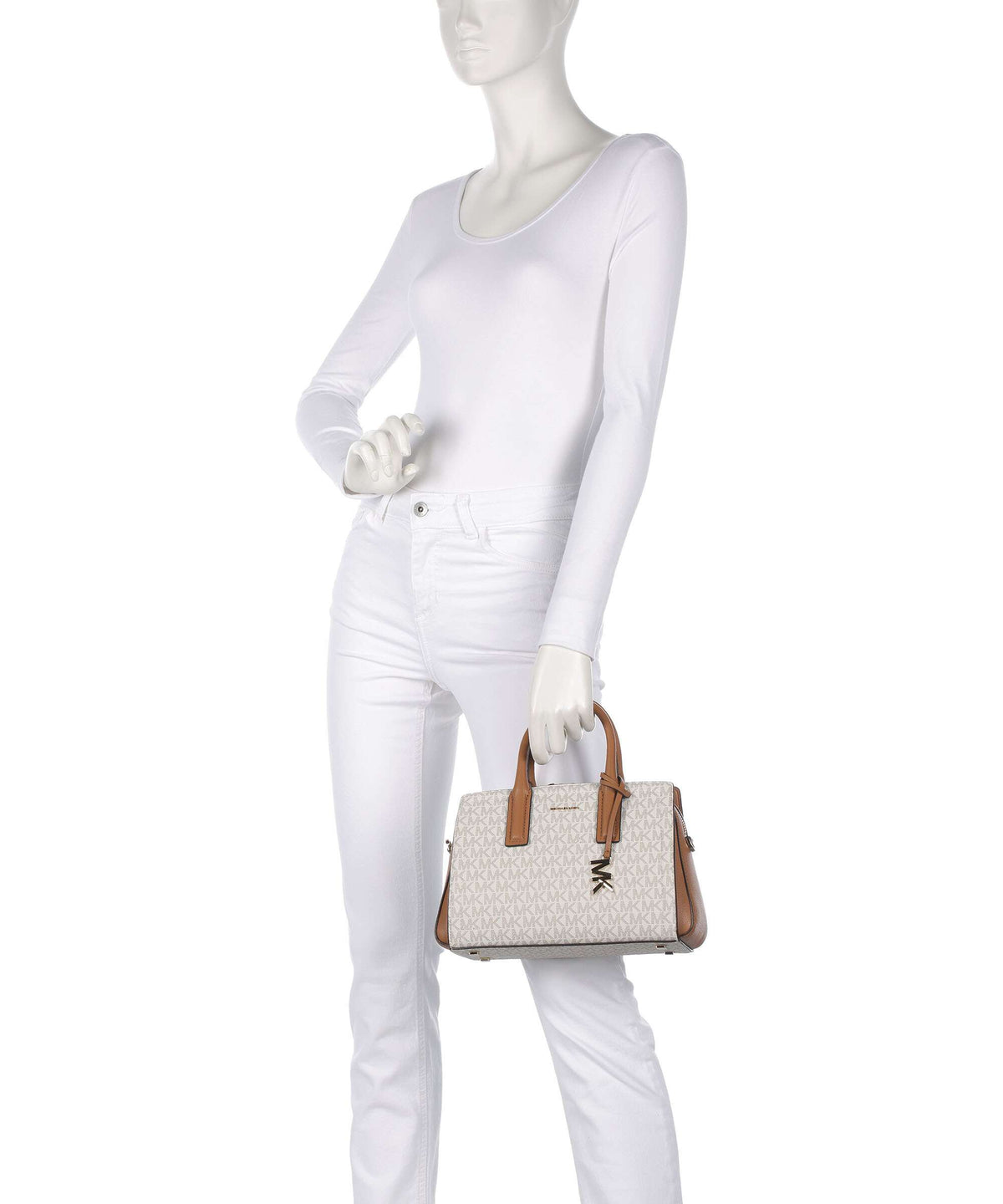 Michael Kors Laila Handbag vanilla/acorn