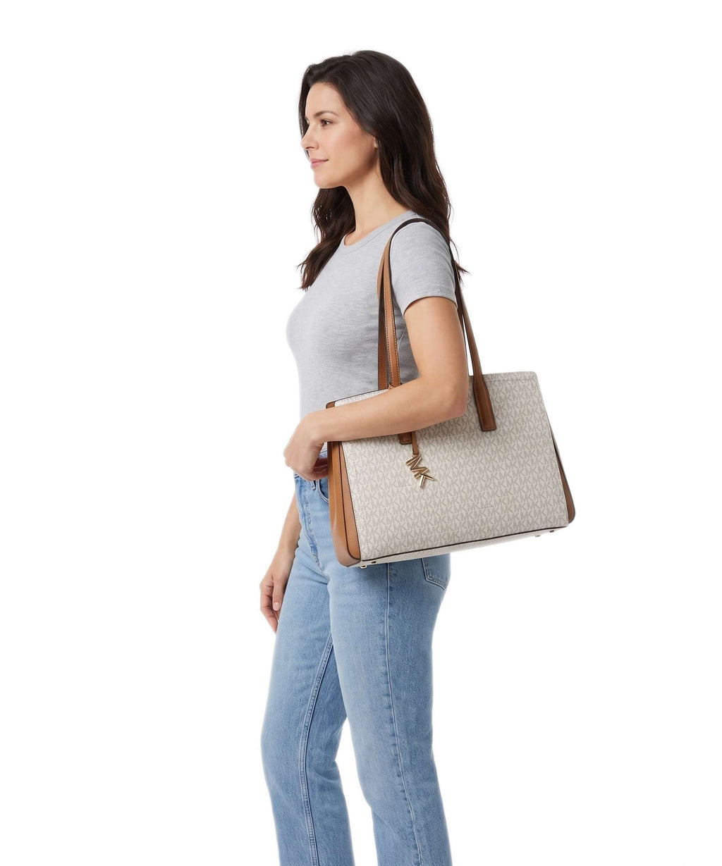 Michael Kors Laila Tote bag vanilla/acorn