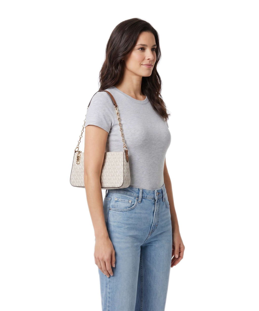 Michael Kors Empire Medium Shoulder bag vanilla/acrn