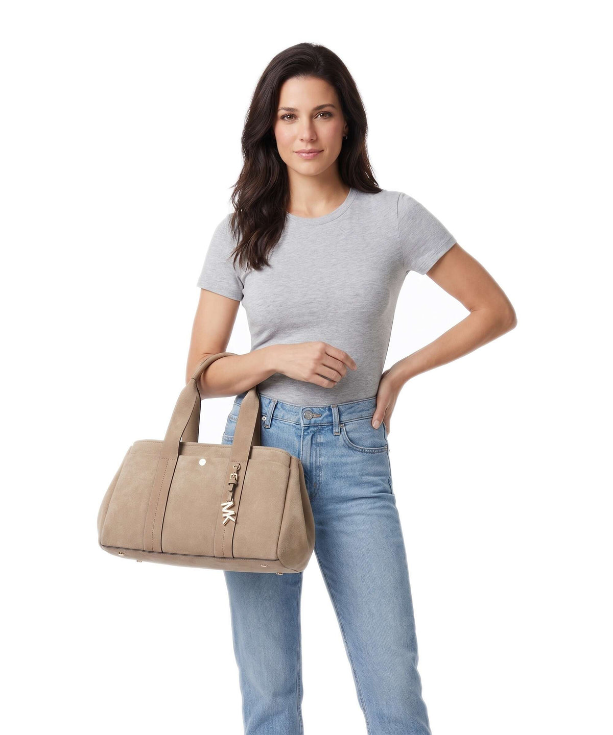 Michael Kors Romee Small Handbag husk