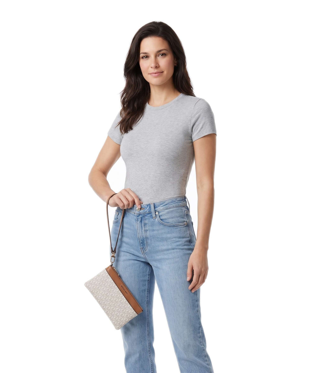 Michael Kors Jet Set Shoulder bag vanilla/acorn