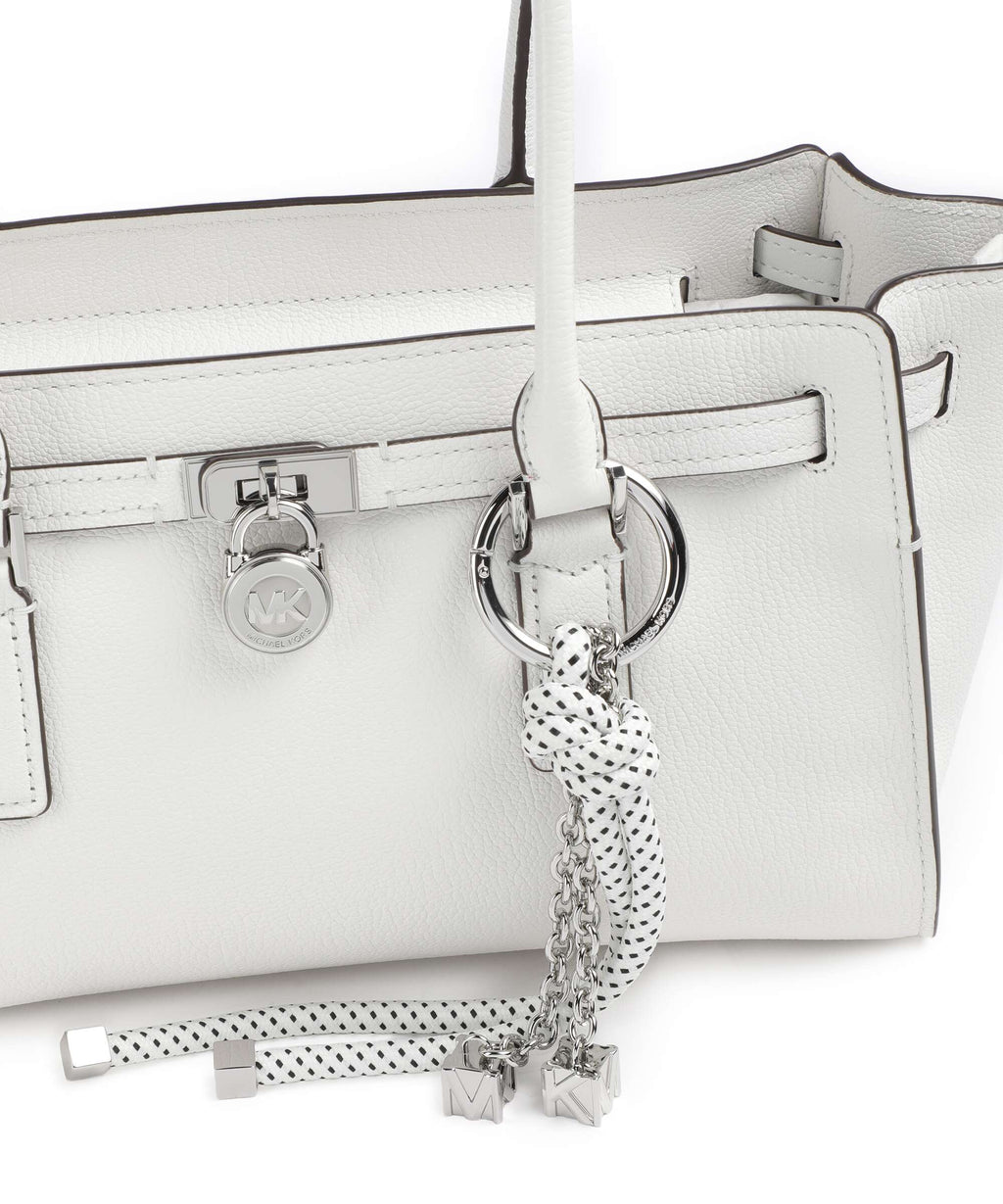 Michael Kors Hamilton Moderne Small Shoulder bag optic white