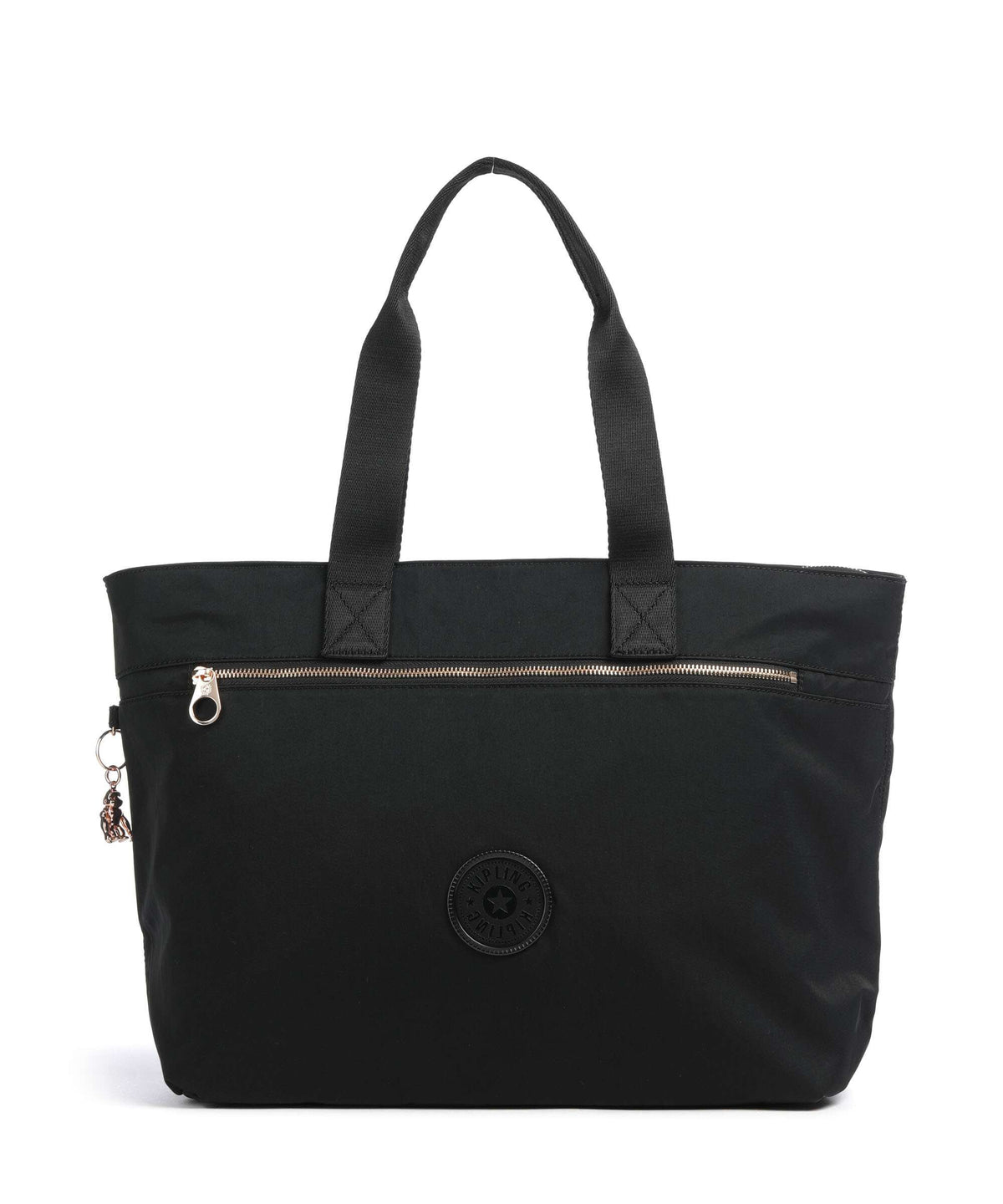 Kipling Charm Colissa Zip Tote bag black rose spice