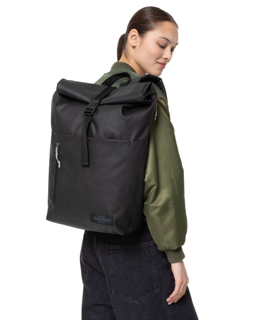 Eastpak Tarp Up Roll Rolltop backpack tarp black