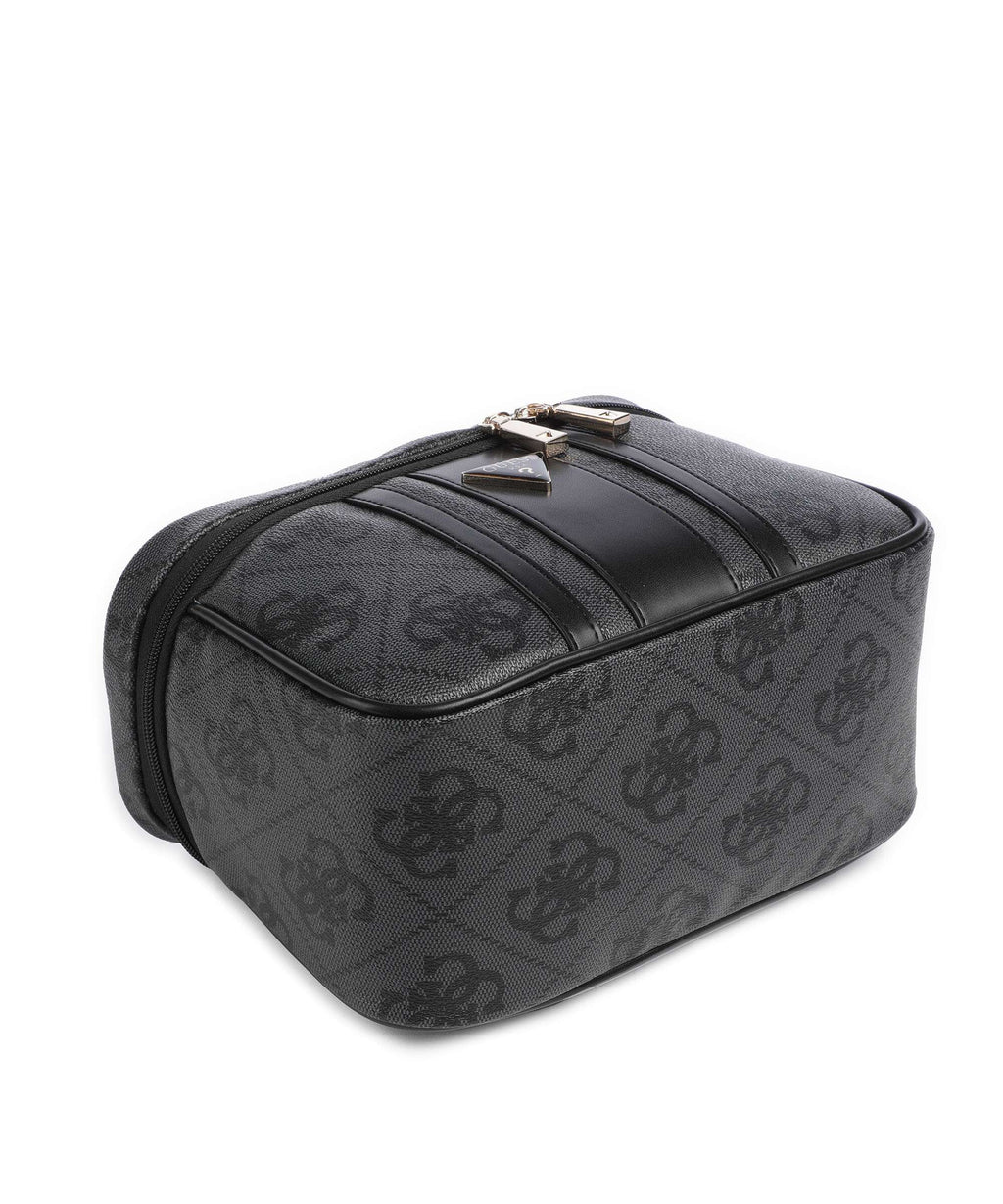 Guess Erenia Toiletry bag coal logo