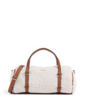 Guess Taylor Mini Handbag off white/cognac