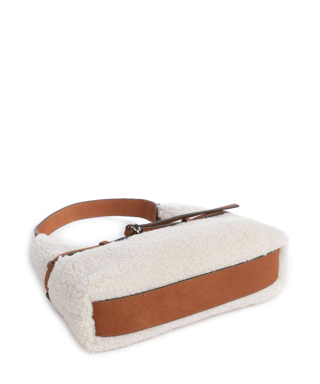 Guess Taylor Mini Shoulder bag off white/cognac