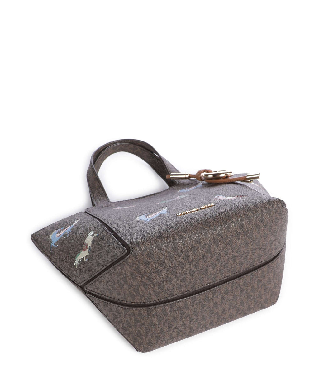Michael Kors Jordi Small Handbag brown/acorn