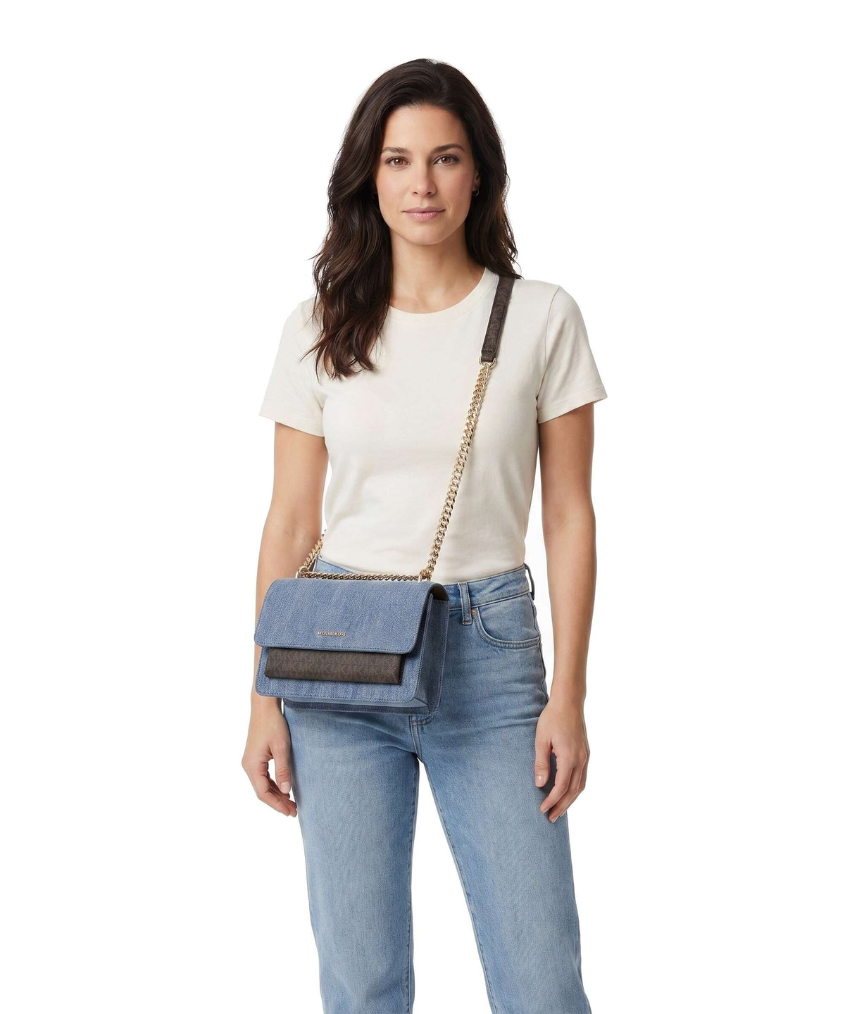 Michael Kors Claire Large Shoulder bag new horizon