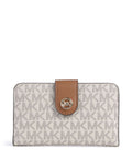 Michael Kors MK Pop Charm Medium Wallet vanilla/acrn