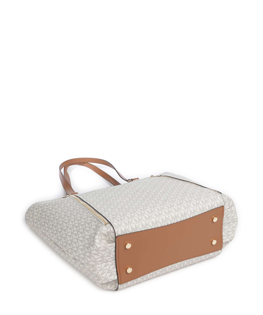 Michael Kors Nabela Large Tote bag vanilla/acorn