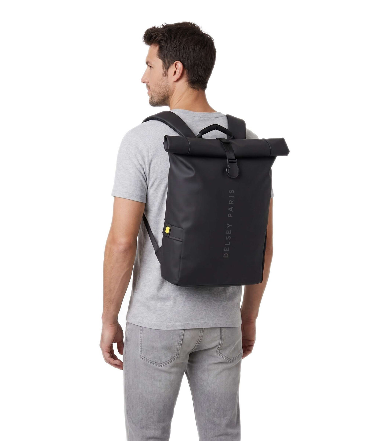 Delsey Paris Turenne Soft Rolltop backpack schwarz