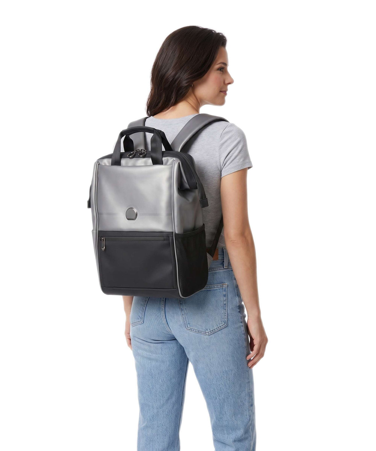 Delsey Paris Turenne Soft Backpack silber