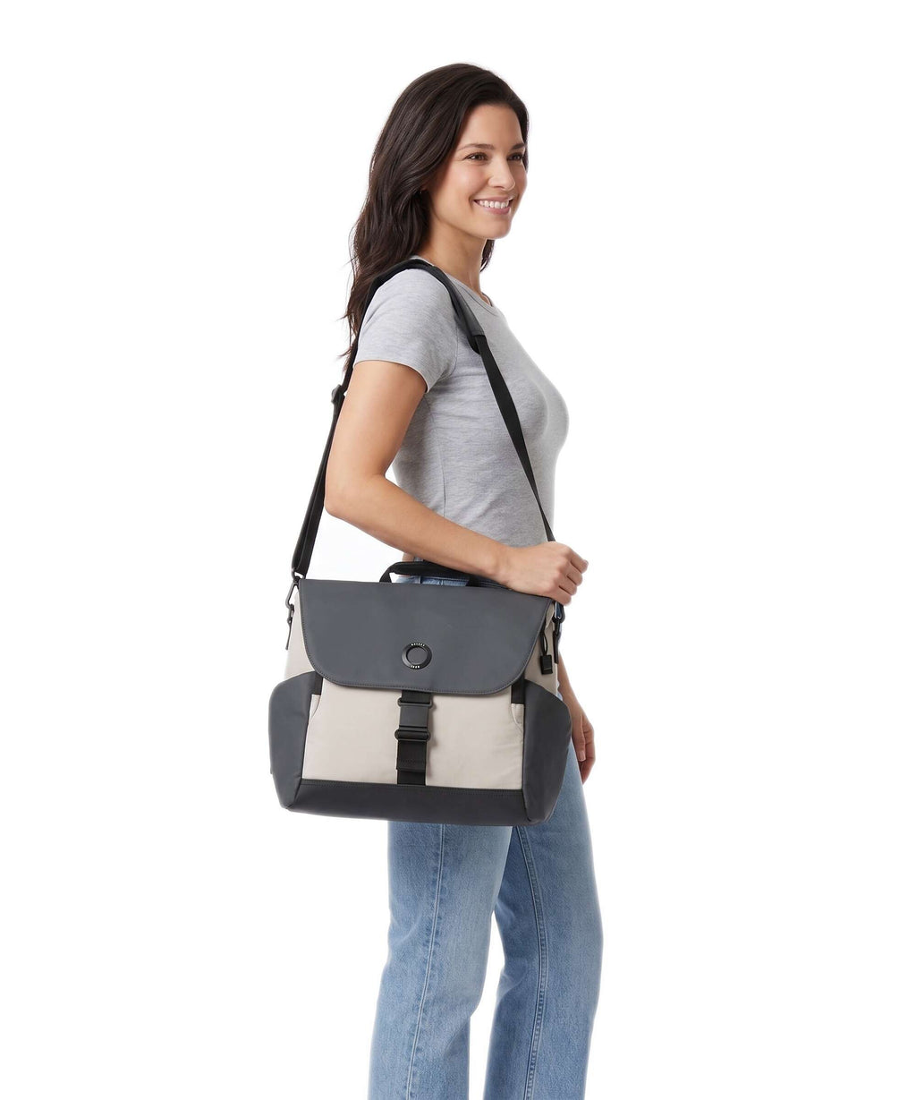 Delsey Paris Securflap Messenger bag sand
