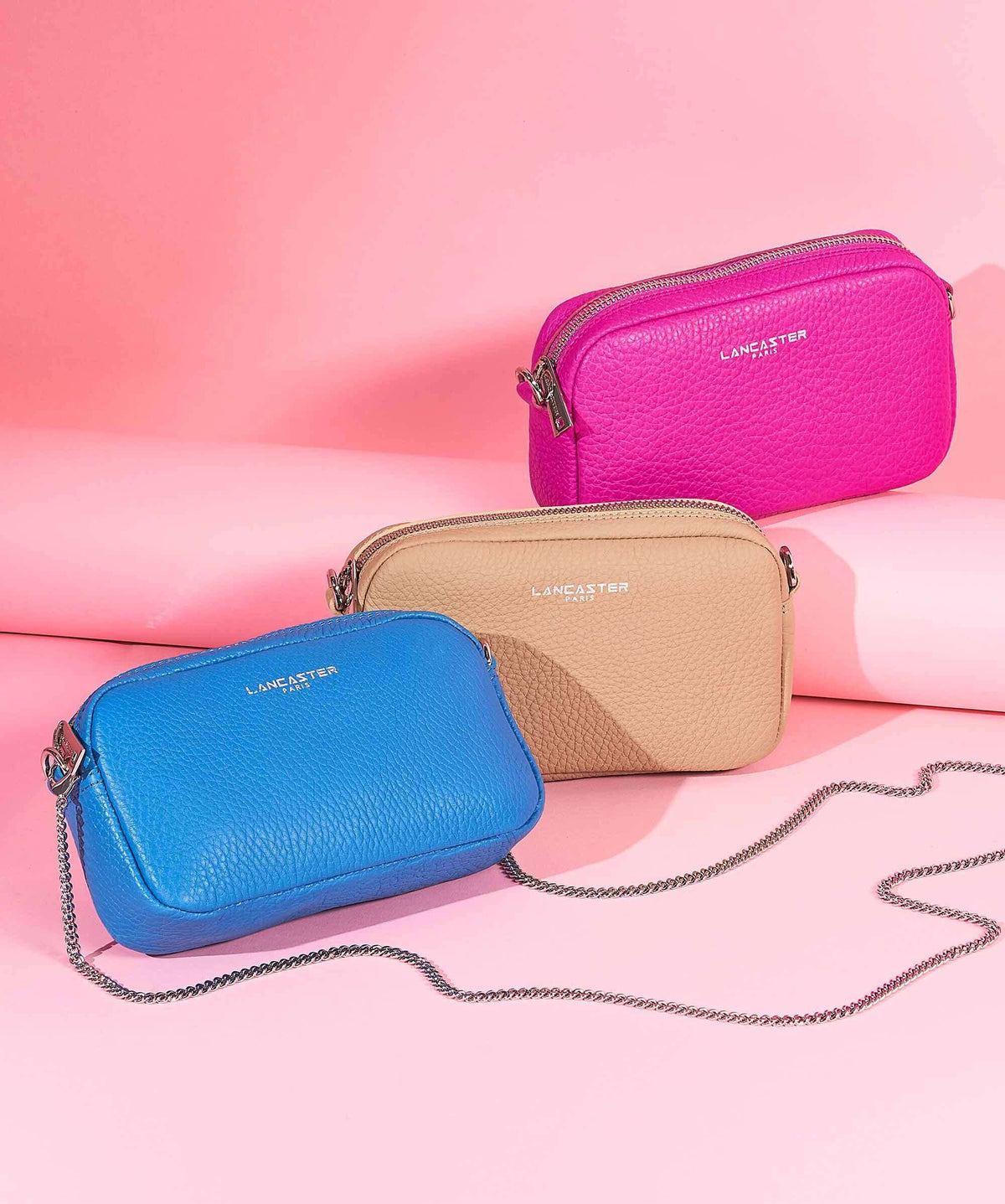 Lancaster Studio Mimi Crossbody bag bleuazur
