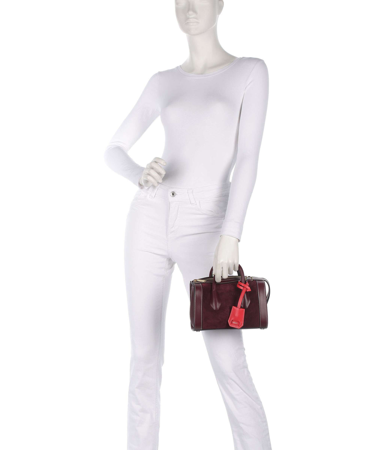 Lancel BCBG Mini Crossbody bag cassis