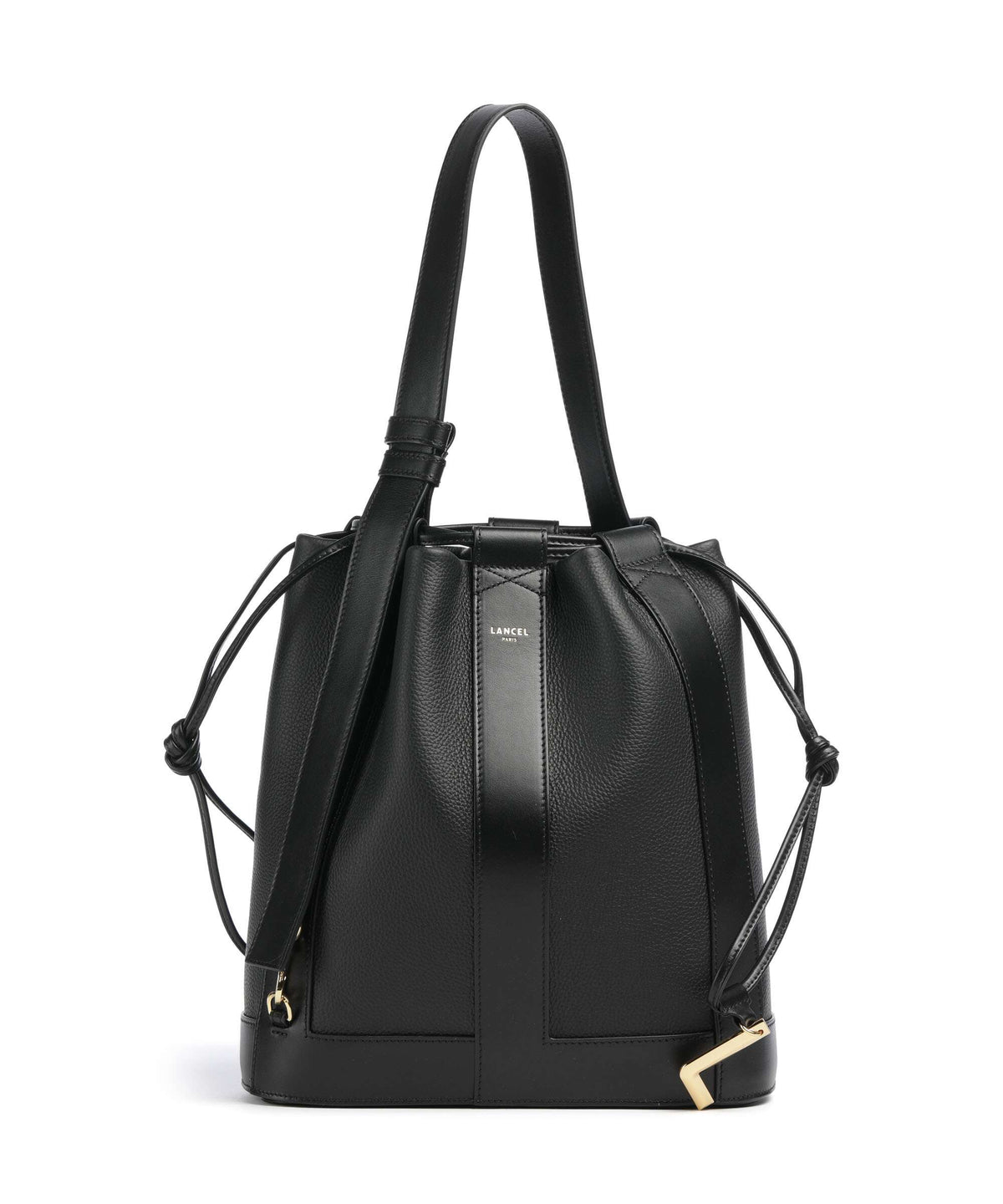 Lancel Elles M Bucket bag black