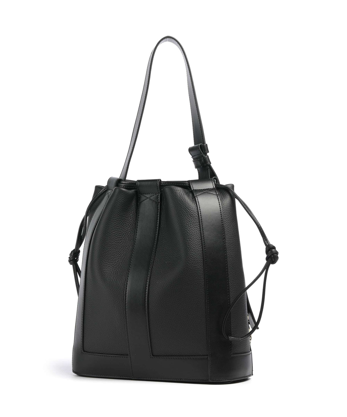 Lancel Elles M Bucket bag black