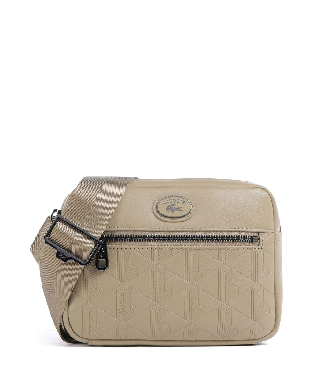 Lacoste Nomogramme Crossbody bag viennois