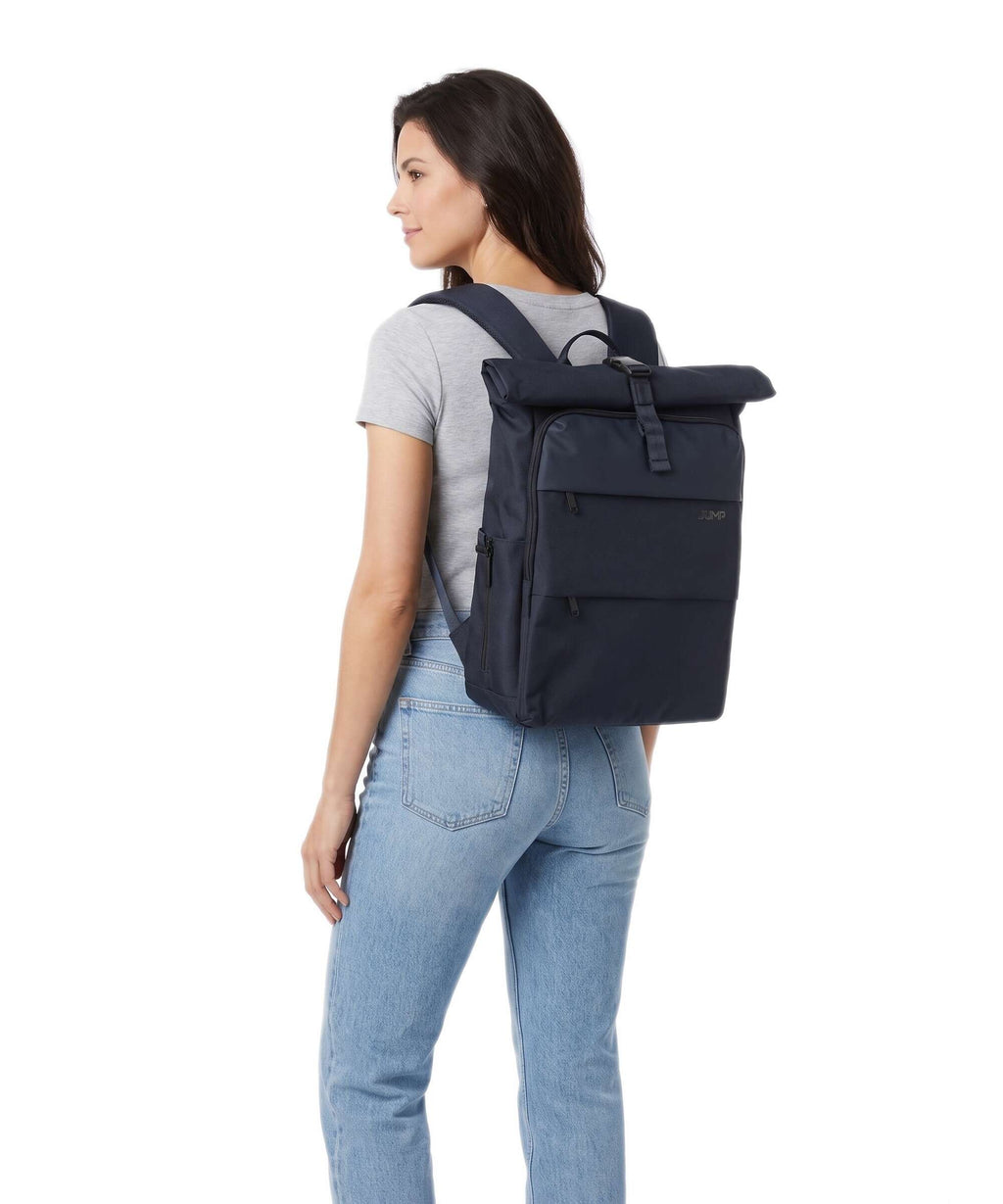 Jump Dunaa Rolltop backpack marine navy