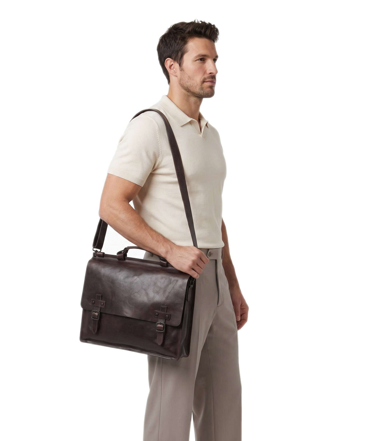 Harold's Aberdeen Briefcase braun