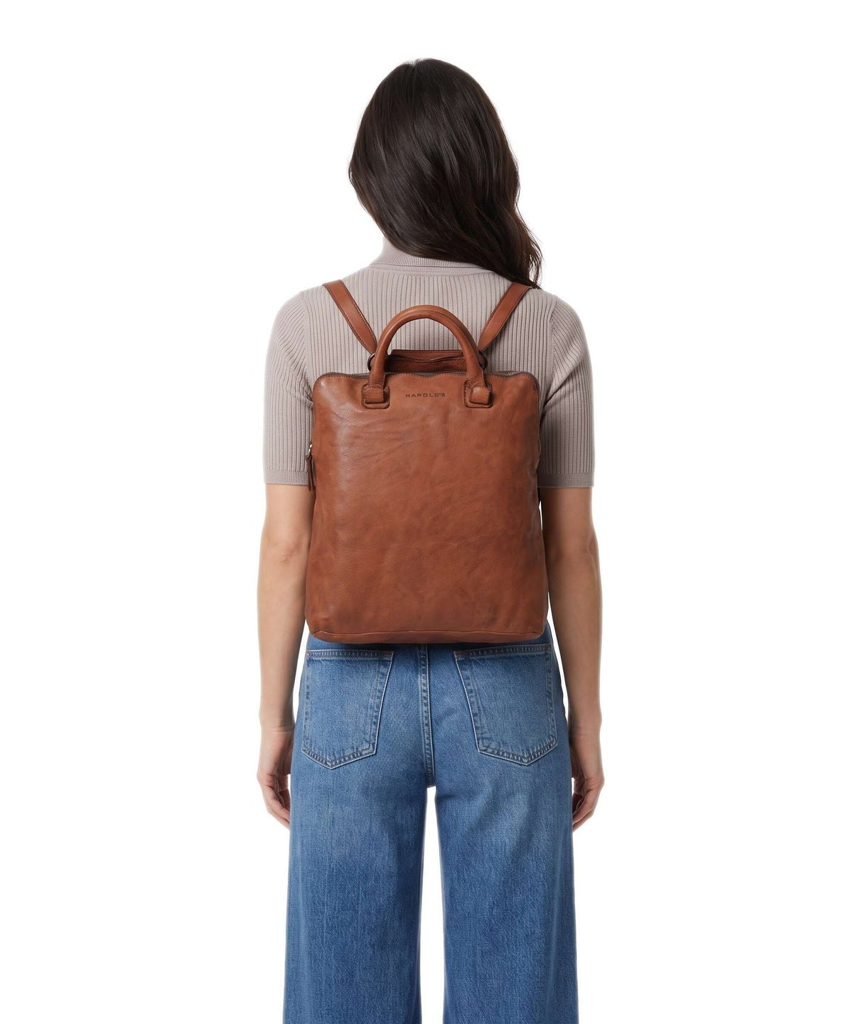 Harold's Submarine Backpack bag cognac