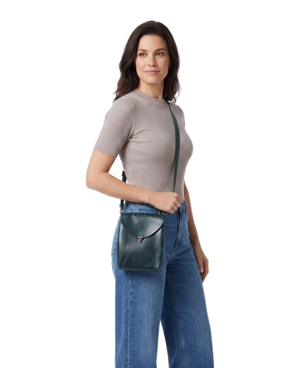 Harold's Fold Crossbody bag petrol