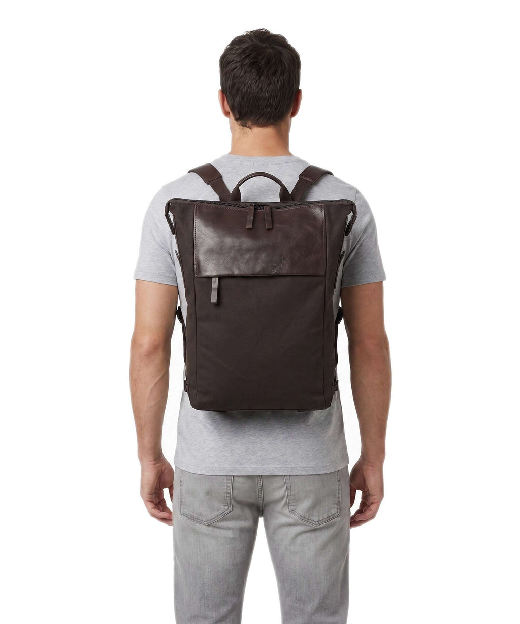Harold's Wax Backpack braun