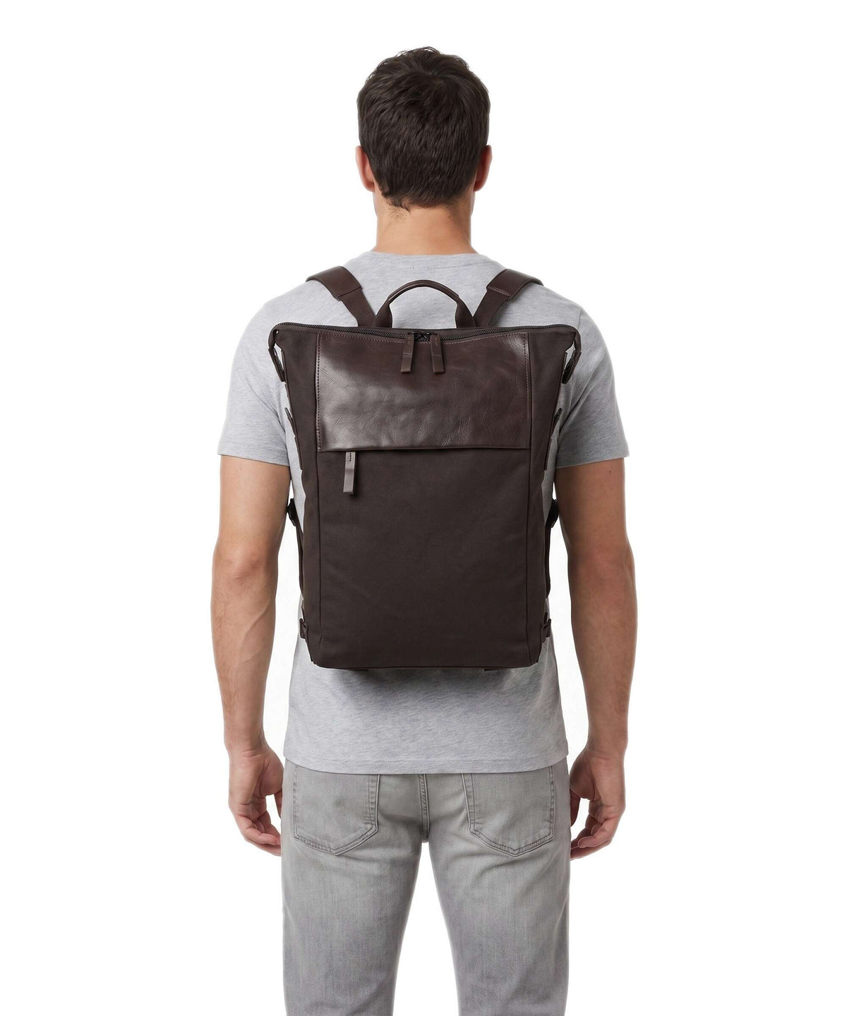 Harold's Wax Backpack braun